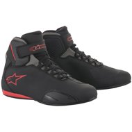 ALPINESTARS SEKTOR boots, black/red, 2025, size 43,5 - Motorcycle Shoes