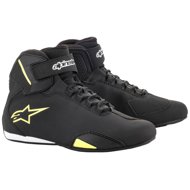 ALPINESTARS SEKTOR boots, black/yellow fluo, 2025, size 42,5 - Motorcycle Shoes