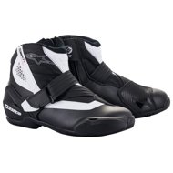ALPINESTARS boots SMX-1 R, black/white, 2025, size 40 - Motorcycle Shoes