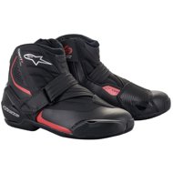 ALPINESTARS boots SMX-1 R, black/red, 2025, size 41 - Motorcycle Shoes