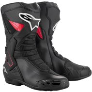ALPINESTARS boots SMX-6 3 DRYSTAR, black/red, 2025, size 48 - Motorcycle Shoes