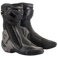ALPINESTARS boots SMX PLUS 2, black/dark grey, 2025, size 37 - Motorcycle Shoes