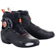 ALPINESTARS boots SP-2, black/white/fluo red, 2025, size 37 - Motorcycle Shoes