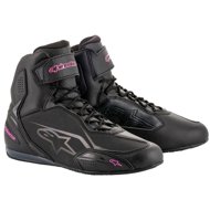 ALPINESTARS boots STELLA FASTER-3, women's, black/purple, 2024 - Motorcycle Shoes