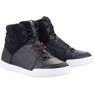 ALPINESTARS boots STELLA CHROME DRYSTAR, women, black/white/pink, 2025, size 40 - Motorcycle Shoes