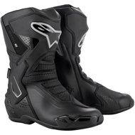 ALPINESTARS boots STELLA SMX-6 3 DRYSTAR, women, black/silver, 2025, size 38 - Motorcycle Shoes