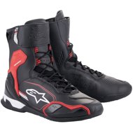 ALPINESTARS boots SUPERFASTER, black/red/white, 2025, size 40 - Motorcycle Shoes