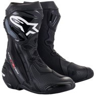 ALPINESTARS boots SUPERTECH R, black, 2025, size 37 - Motorcycle Shoes