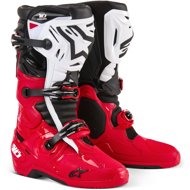 ALPINESTARS TECH 10 Enduro boots, red/black/white, 2025, size 40,5 - Motorcycle Shoes