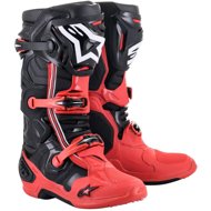 ALPINESTARS boots TECH 10 limited edition ACUMEN, red/black/white, size 43 - Motorcycle Shoes