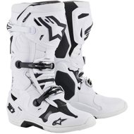 ALPINESTARS boots TECH 10, white, 2025, size 47 - Motorcycle Shoes