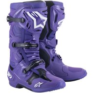 ALPINESTARS boots TECH 10, purple/black/white, 2025, size 40,5 - Motorcycle Shoes
