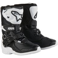 ALPINESTARS boots TECH 3S KIDS, children, white/black, 2025, size 30,5 - Motorcycle Shoes