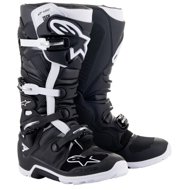 ALPINESTARS TECH 7 Enduro DRYSTAR boots, black/white, 2025, size 52 - Motorcycle Shoes