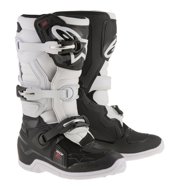 ALPINESTARS boots TECH 7 S, children's, black/white, 2025, size 34 - Motorcycle Shoes