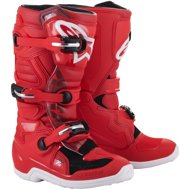 ALPINESTARS boots TECH 7 S, children's, red, 2025, size 40,5 - Motorcycle Shoes