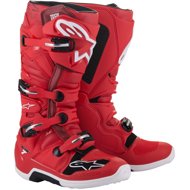 ALPINESTARS boots TECH 7, red, 2024, size 47 - Motorcycle Shoes