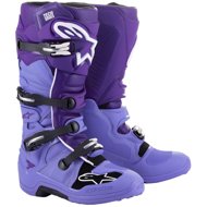 ALPINESTARS boots TECH 7, purple/white/black, 2024, size 42 - Motorcycle Shoes