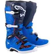 ALPINESTARS boots TECH 7, blue/red/white, 2024, size 43 - Motorcycle Shoes