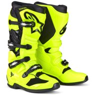 ALPINESTARS boots TECH 7, yellow fluo/black, 2025, size 44,5 - Motorcycle Shoes