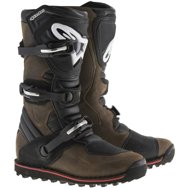 ALPINESTARS boots TECH TRIAL, oiled leather, 2025, size 44,5 - Motorcycle Shoes
