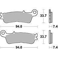Braking brake pads (CM44 sinter compound) (2pcs) M501-363 - Motorbike Brake Pads