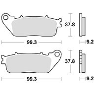 Braking brake pads (CM56 sinter compound) (2pcs) M501-288 - Motorbike Brake Pads