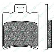 Newfren Brake Pads (SCOOTER ELITE ORGANIC compound) (2pcs) M502-881 - Motorbike Brake Pads