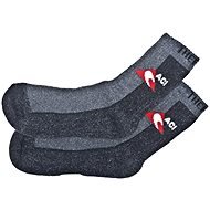 ACI ponožky černošedé termo, silné 40-41 - Zokni