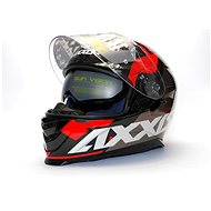 Axxis Eagle SV Diagon D1 Integral helmet red glossy - Motorbike Helmet