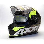 Axxis Eagle SV Diagon D2 Integral helmet matt fluor yellow L - Motorbike Helmet