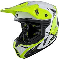 Axxis Wolf ABS Star Track a3 motocross helmet glossy fluor yellow XXL - Motorbike Helmet