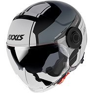 Axxis Raven SV ABS Milano otevřená helma matt white L - Motorbike Helmet