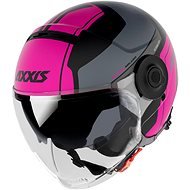 Axxis Raven SV ABS Milano otevřená helma matt pink XS - Motorbike Helmet