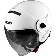 Axxis Raven SV ABS Solid otevřená helma bílá lesklá XS - Motorbike Helmet