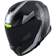 Axxis Gecko SV ABS Shield b2 flip-up helmet glossy grey - Motorbike Helmet