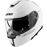 Axxis Gecko SV ABS Solid flip-up helmet white glossy XL - Motorbike Helmet