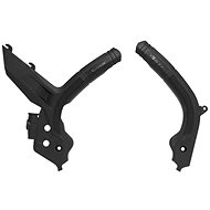 RTECH KTM frame protectors set, black - Engine Guard