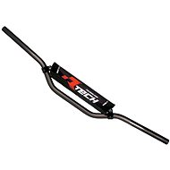 RTECH Pit B. handlebars 22 mm diameter with bar and guard black - Handlebars 