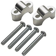 RTECH handlebar raise kit + 10 mm diameter 28 mm incl. screws silver - Attachment
