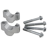 RTECH handlebar raise kit + 20 mm diameter 28 mm incl. screws silver - Attachment