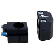 RTECH handlebar raise kit + 25 mm diameter 22 > 28,6 mm incl. screws black - Attachment