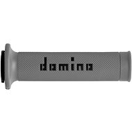 Domino grips A010 road length 120 + 125 mm, grey - Motorbike Grips