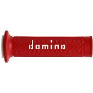 Domino gripy A010 road délka 120 + 125 mm, červeno-černé M018-371 - Motor grip