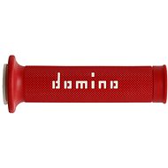 Domino grips A010 road length 120 + 125 mm, red-black M018-371 - Motorbike Grips