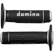 Domino gripy A020 offroad délka 118 mm, černo-šedé - Motorbike Grips