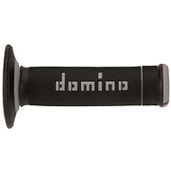 Domino grips A190 offroad length 123 + 120 mm, black-grey - Motorbike Grips