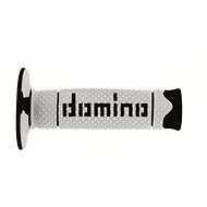 Domino grips A260 offroad length 120 mm, white-black - Motorbike Grips