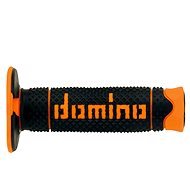 Domino gripy A260 offroad dĺžka 120 mm, čierno-oranžové - Gripy na motorku