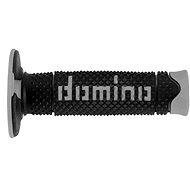 Domino grips A260 offroad length 120 mm, black-grey - Motorbike Grips